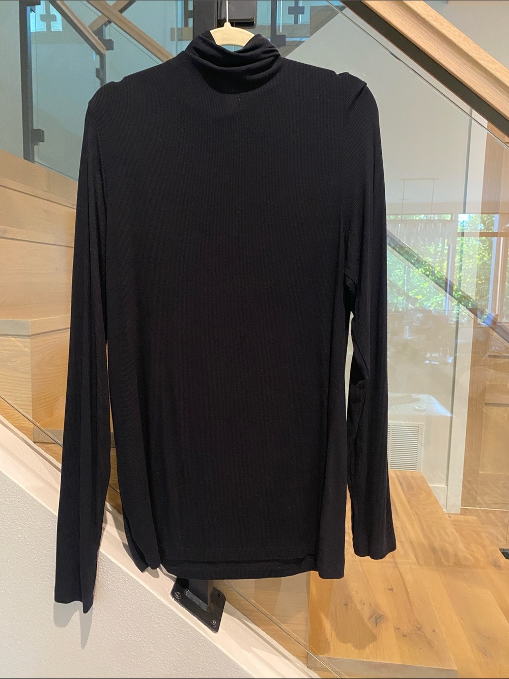 CAbi Black Long-Sleeve Turtleneck